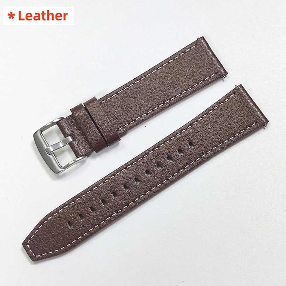 Bracelet De Montre En Cuir.