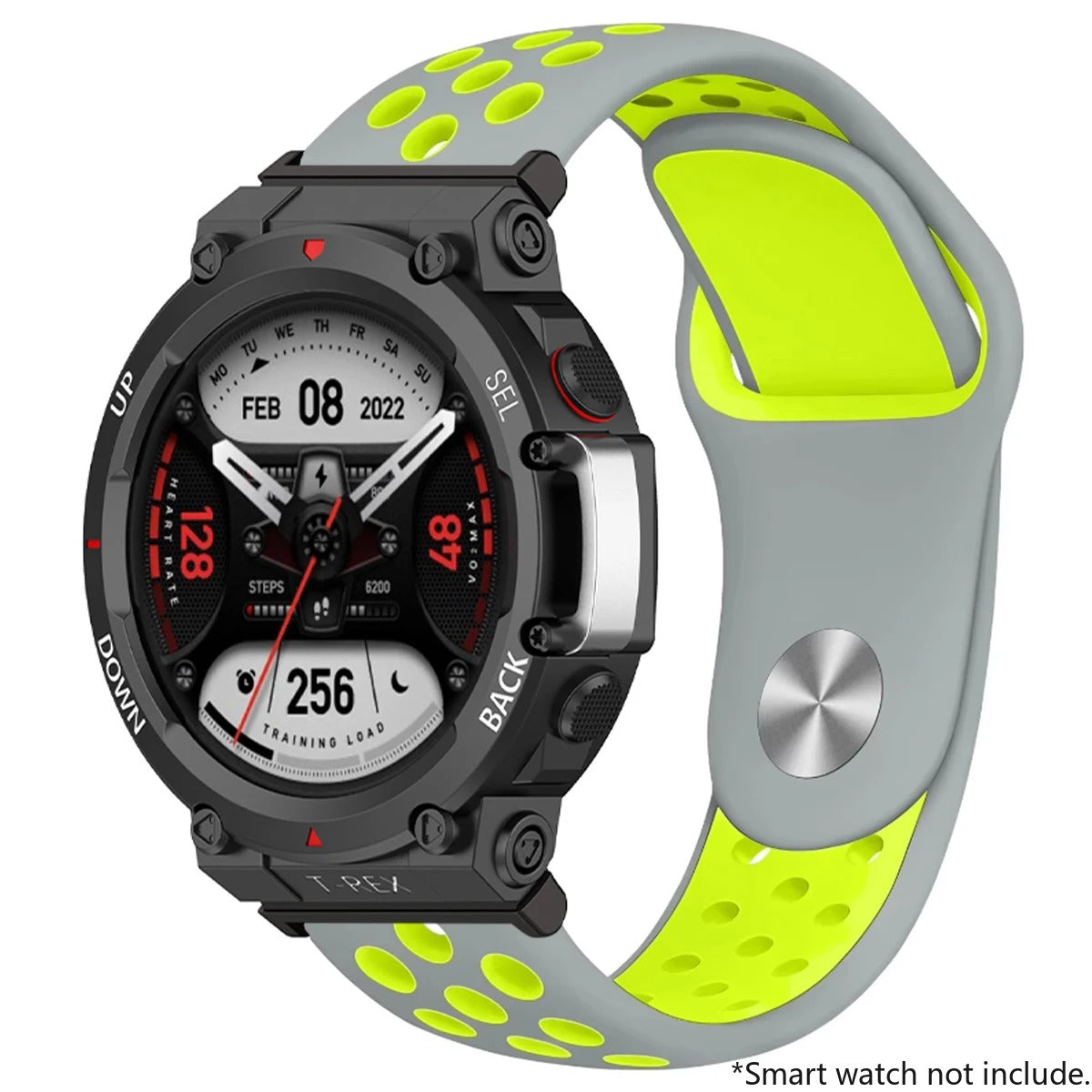 Bracelet en Silicone Respirant pour huawei Amazfit T-Rex 2.