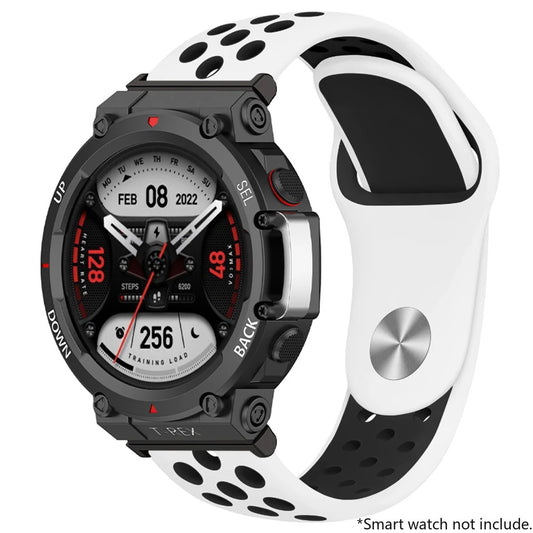 Bracelet en Silicone Respirant pour huawei Amazfit T-Rex 2.