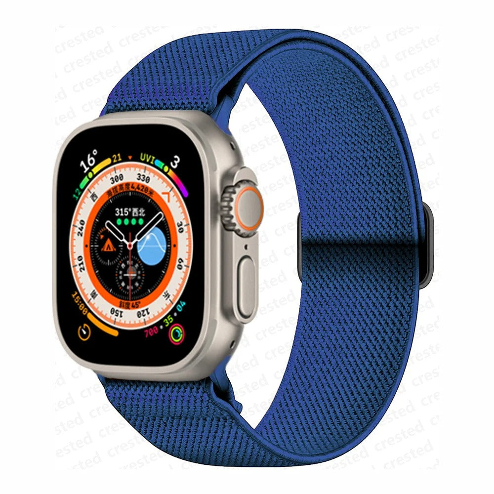 Bracelet Scrunchie pour Apple Watch.