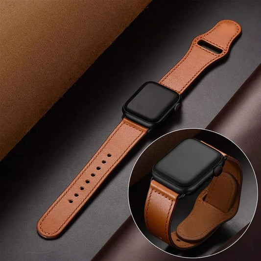 Bracelet En Cuir pour Apple Watch.