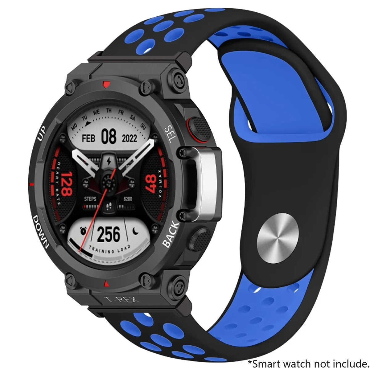 Bracelet en Silicone Respirant pour huawei Amazfit T-Rex 2.