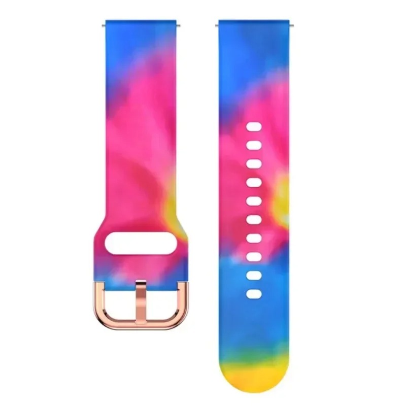 Bracelet De Montre En Silicone imprimé.
