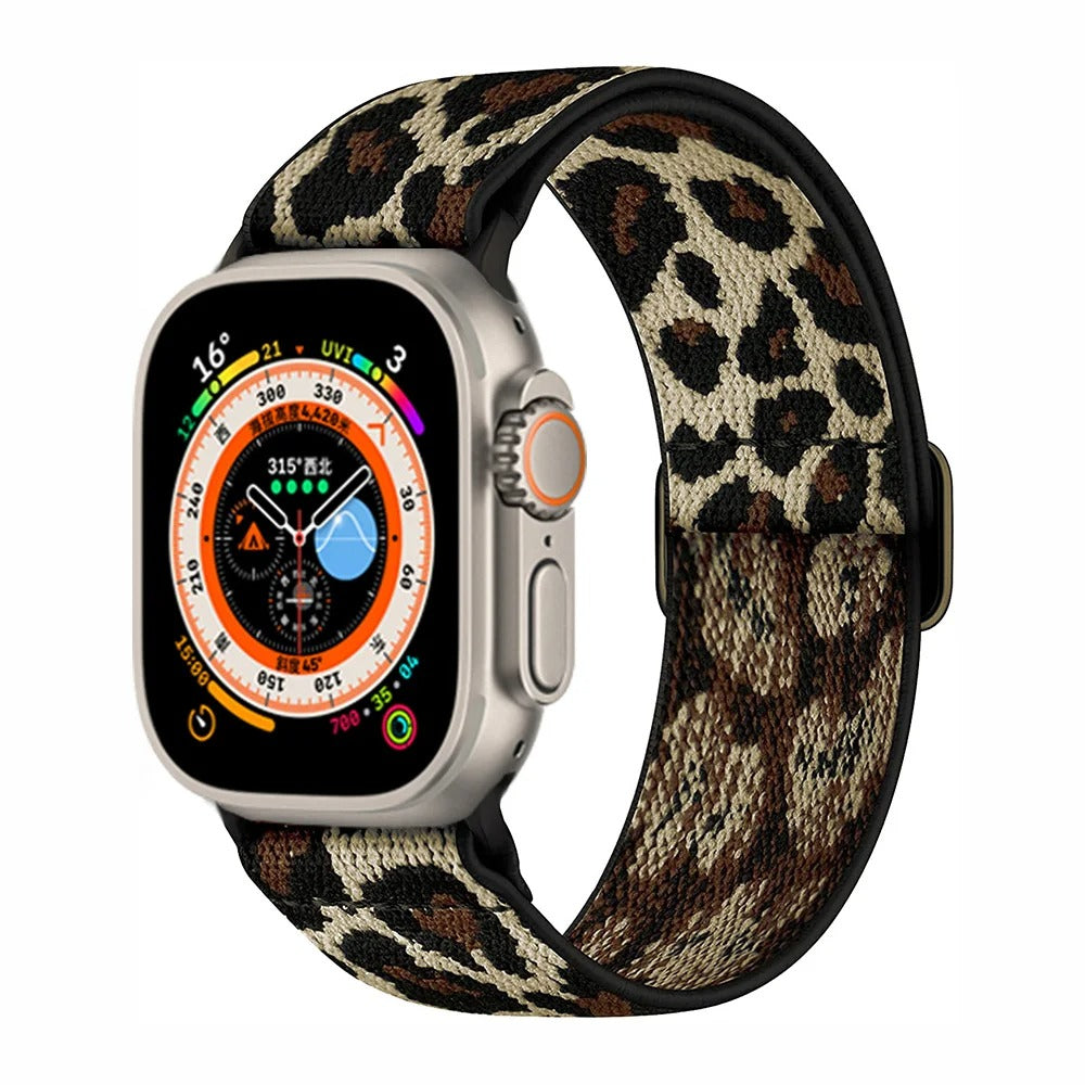 Bracelet Scrunchie pour Apple Watch.