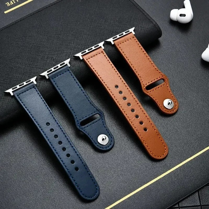 Bracelet En Cuir pour Apple Watch.