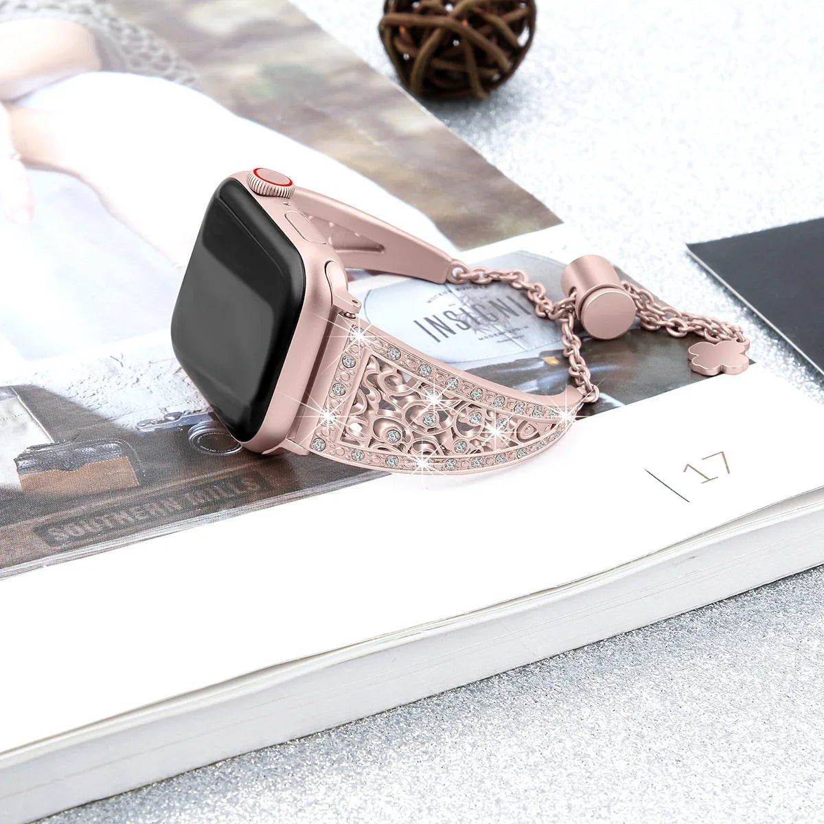 Bracelet Femme Diamant pour Apple Watch