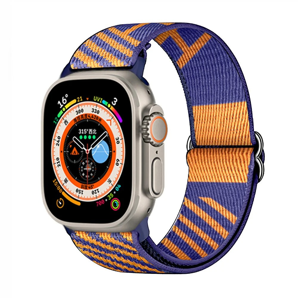 Bracelet Scrunchie pour Apple Watch.