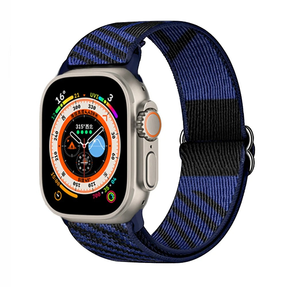 Bracelet Scrunchie pour Apple Watch.