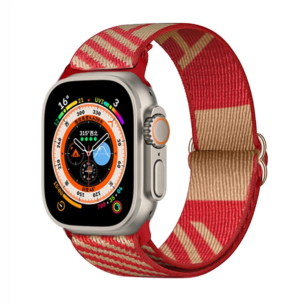 Bracelet Scrunchie pour Apple Watch.