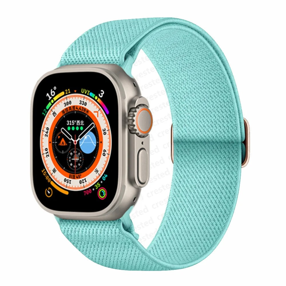 Bracelet Scrunchie pour Apple Watch.