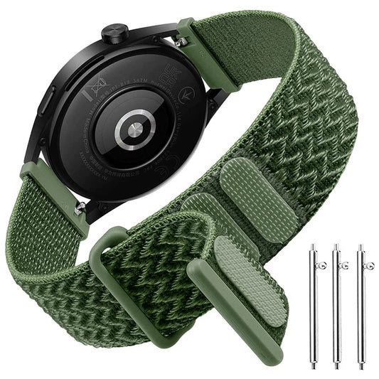 Bracelet en Nylon 22 mm – Compatible Huawei & Samsung